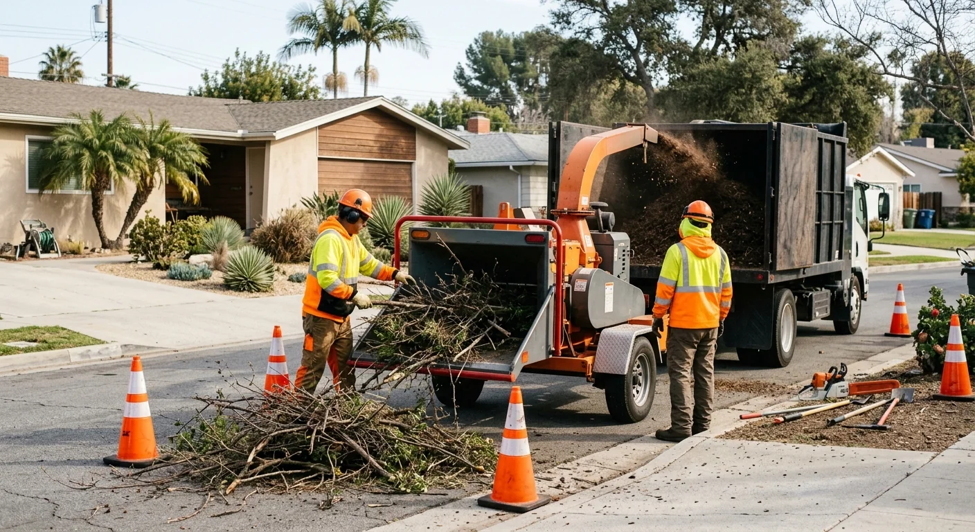 Tree Service service project completed by Glendale Tree Service Experts in Glendale, CA