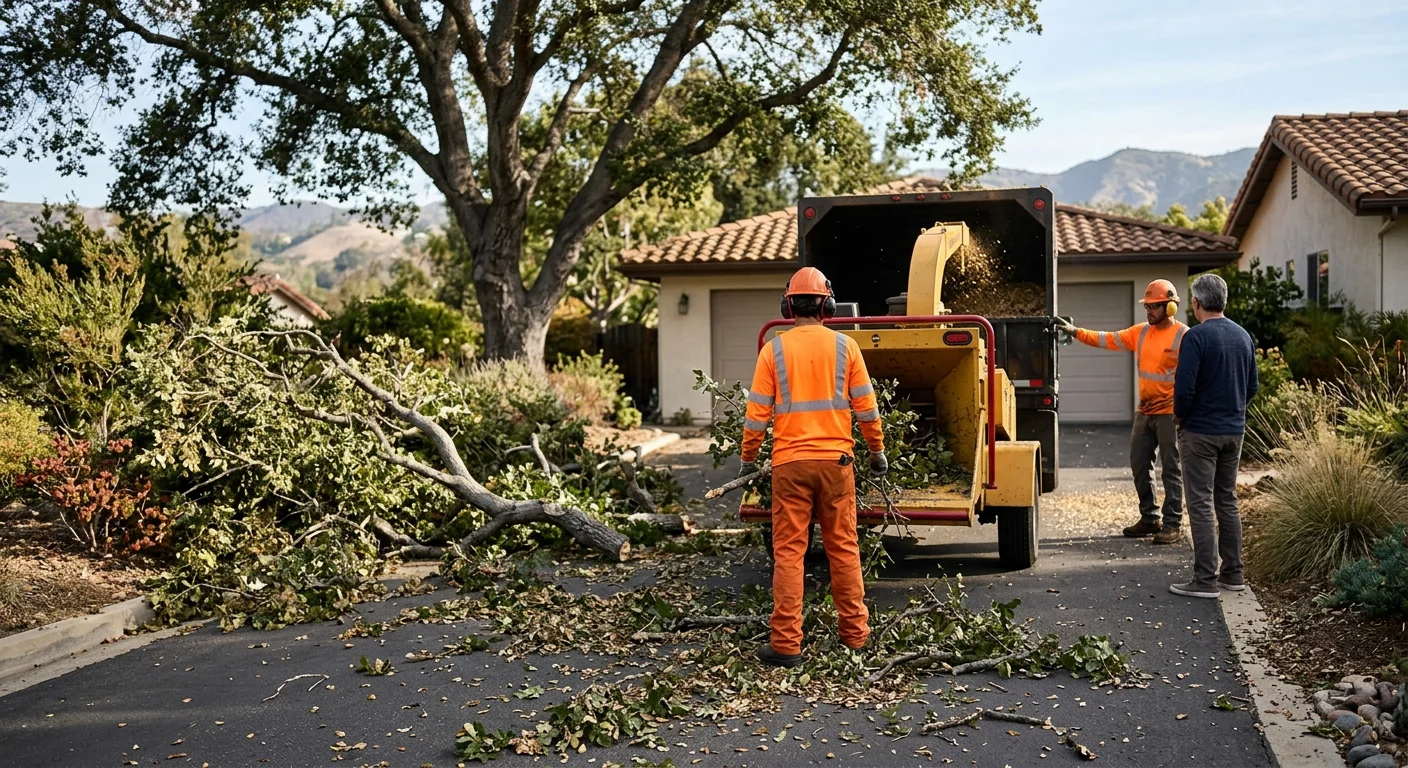 Tree Service service project completed by Glendale Tree Service Experts in Glendale, CA