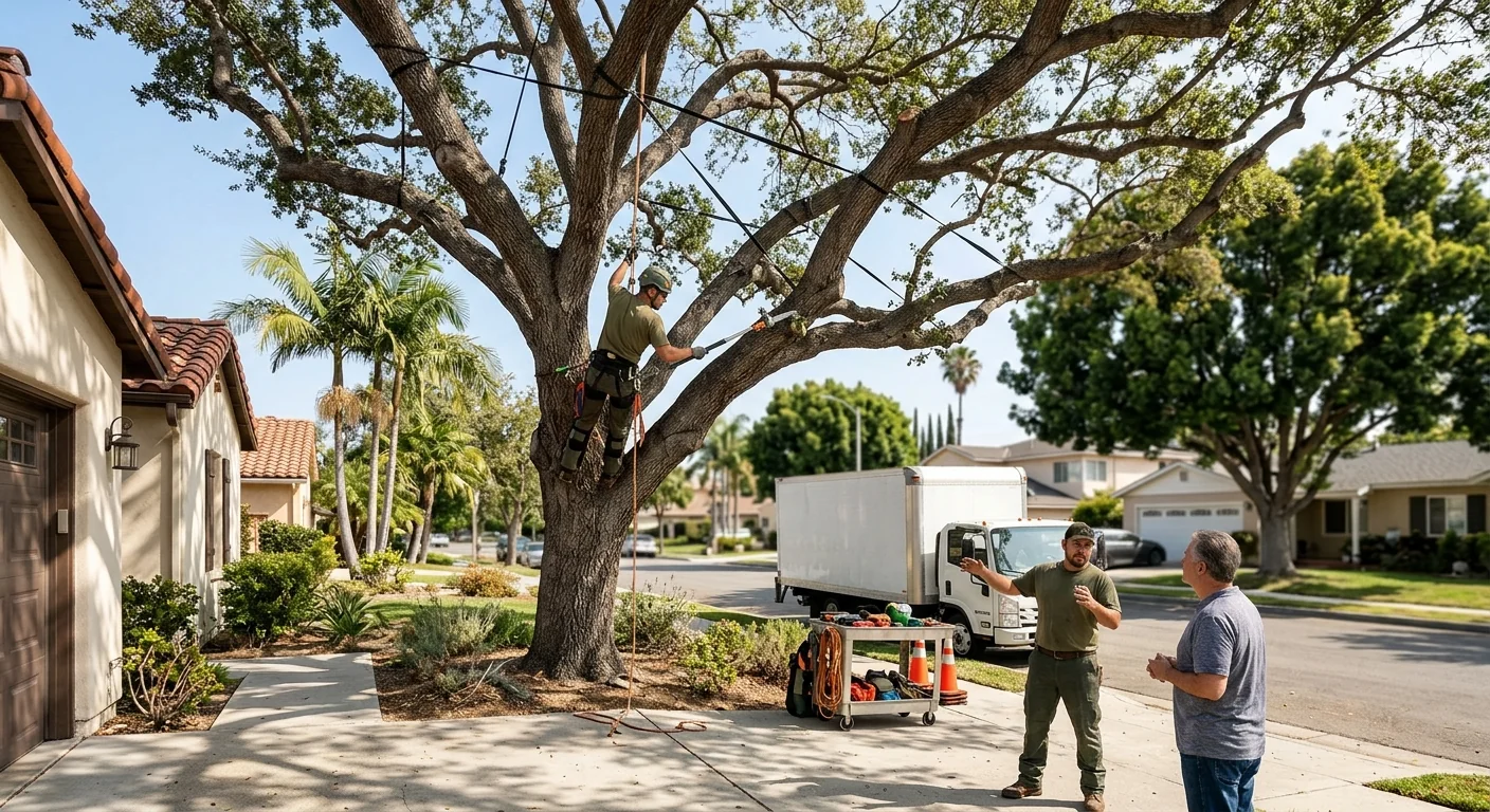 Tree Service service project completed by Glendale Tree Service Experts in Glendale, CA