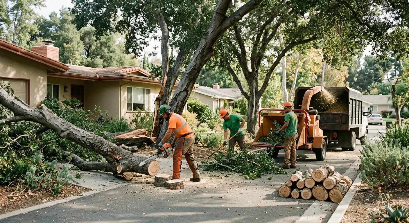 Tree Service service project completed by Glendale Tree Service Experts in Glendale, CA